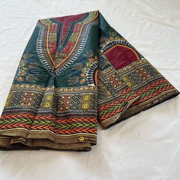 hitarget Other - Phoenix Hitarget African Wax Multi Abstract ~2.75 Yards 100% Cotton 102 x46 inch